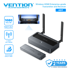 Vention Wireless HDMI Transmitter Receiver 1080P 60Hz up to 50M HDMI VGA Audio